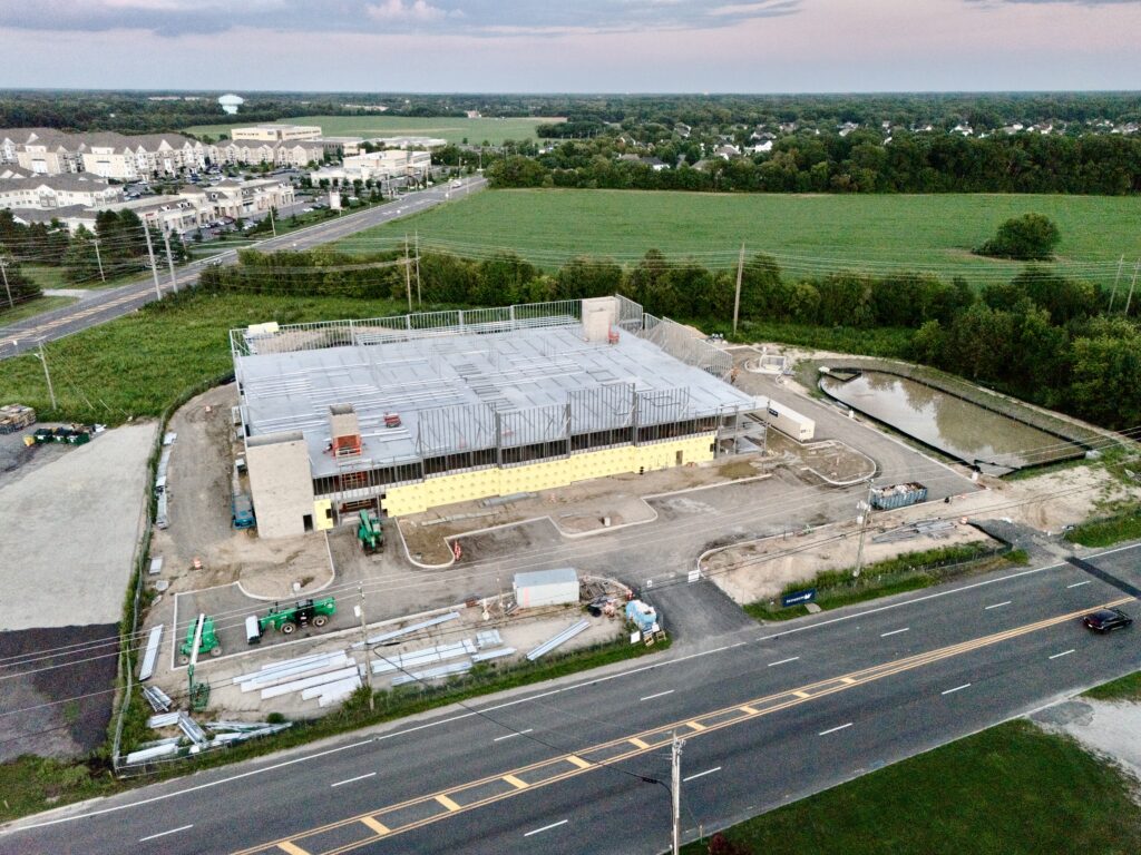 Construction Site by Drone